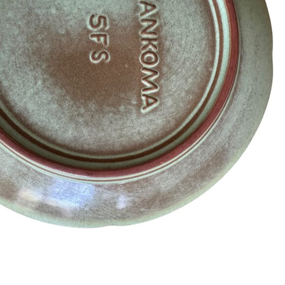 Vintage Frankoma Plainsman Prairie Green Luncheon Plate 5FS - Picture 5 of 10